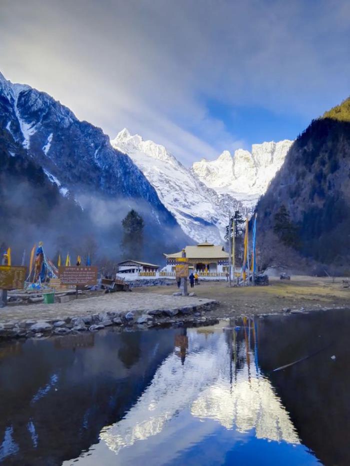 如果真的有香巴拉 那該是雨崩雪后的樣子! 如果真的有香巴拉 那該是雨崩雪后的樣子!