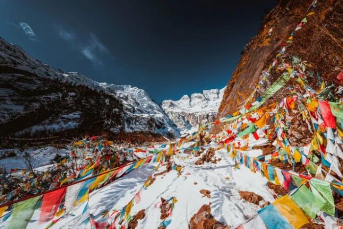 如果真的有香巴拉 那該是雨崩雪后的樣子! 如果真的有香巴拉 那該是雨崩雪后的樣子!