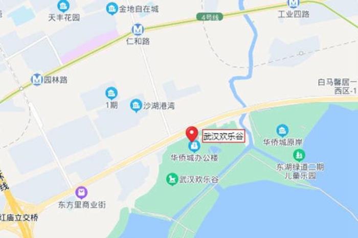 武漢歡樂谷在哪個區?怎么坐車去?