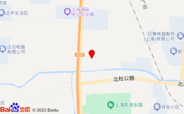 全季酒店(上海影視樂園店)位置圖