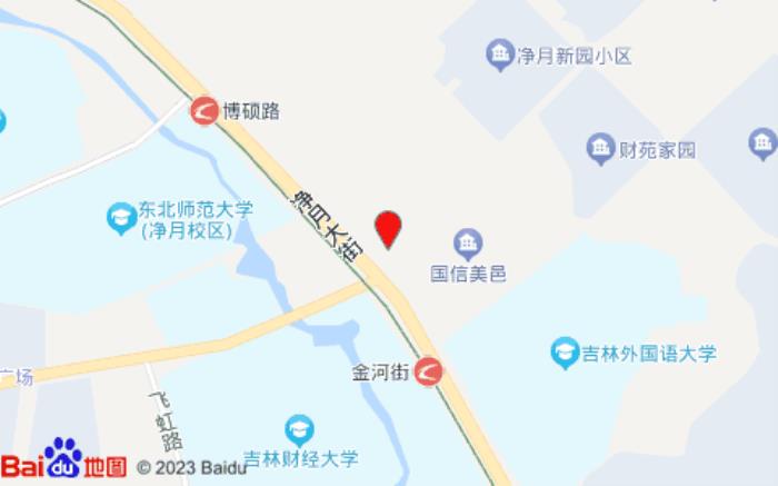 長春凈月假日酒店(凈月大街店)位置圖 長春凈月假日酒店(凈月大街店)位置圖