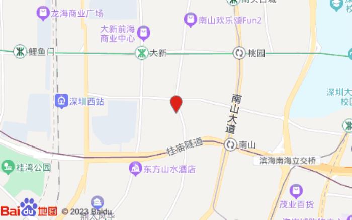銳思特酒店(深圳大學南山地鐵站店)位置圖
