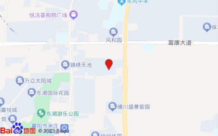 城市便捷酒店(襄陽(yáng)二汽基地店)位置圖