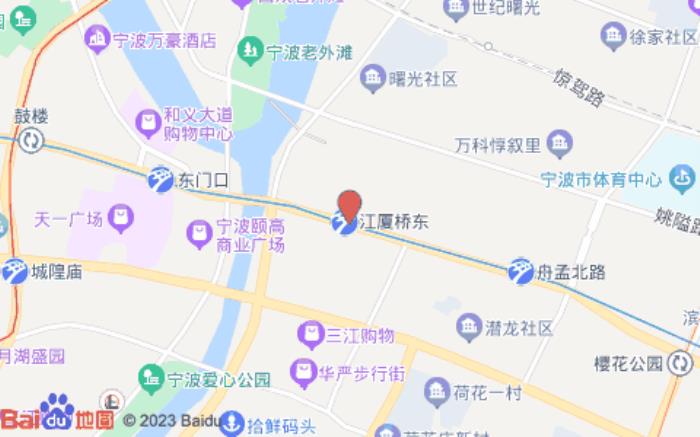 如家精選酒店(寧波老外灘天一廣場店)位置圖 如家精選酒店(寧波老外灘天一廣場店)位置圖