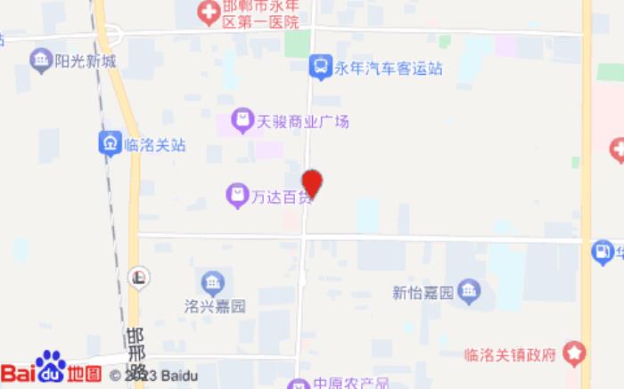 驛家365連鎖酒店(新洺路店)位置圖