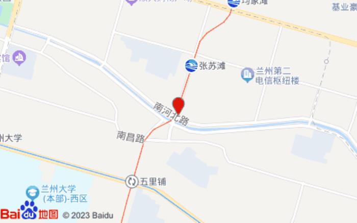 尚客優(yōu)酒店(蘭州城關(guān)甘肅省人民醫(yī)院店)位置圖