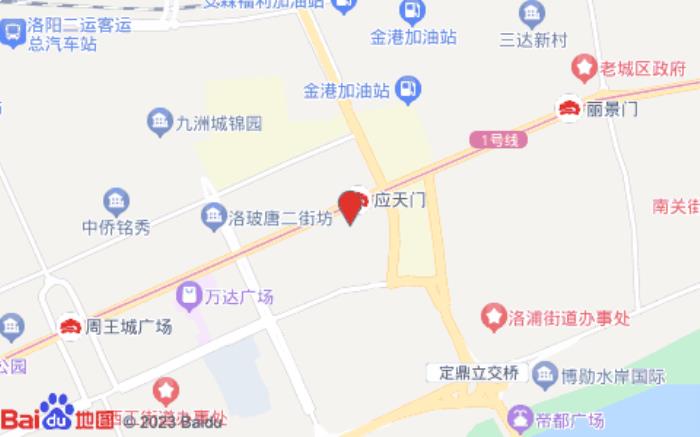 海友酒店(洛陽應天門景區店)位置圖