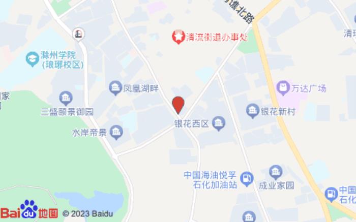 全季酒店(滁州萬達廣場店)位置圖