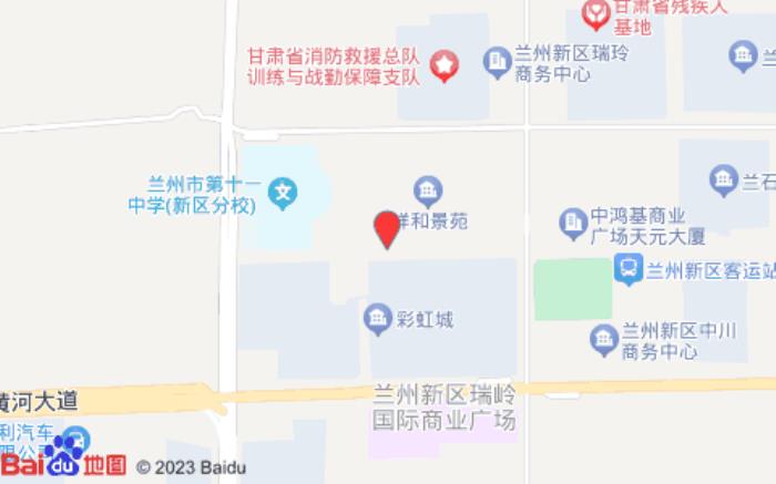 尚客優(yōu)悅酒店(中川機(jī)場(chǎng)彩虹城店)位置圖
