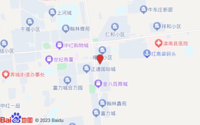 7天酒店·唐山灤南建設路店(南大街店)位置圖