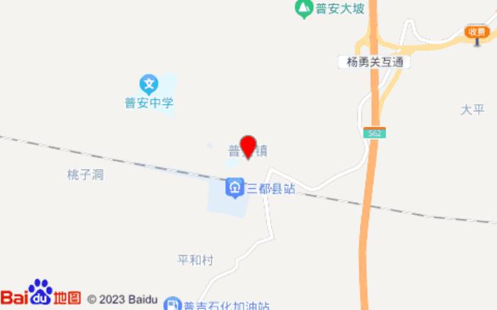 吉祥賓館(三都高鐵站店)位置圖