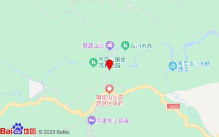 南昆山麗亭酒店位置圖