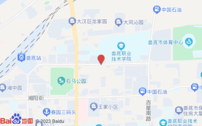 雅斯特酒店(婁底月塘街店)位置圖 雅斯特酒店(婁底月塘街店)位置圖