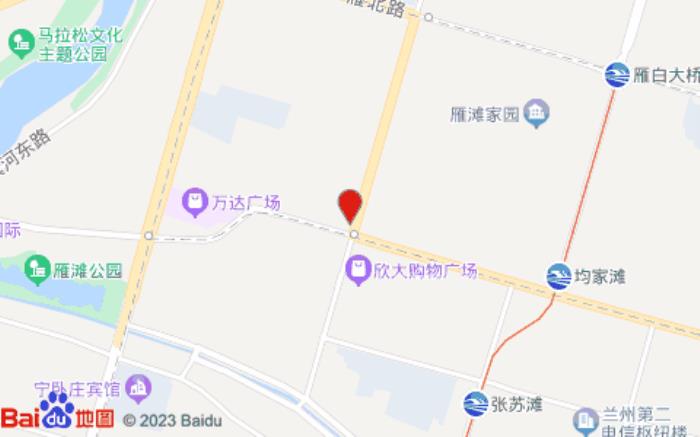 尚客優酒店(城關區萬達廣場店)位置圖 尚客優酒店(城關區萬達廣場店)位置圖