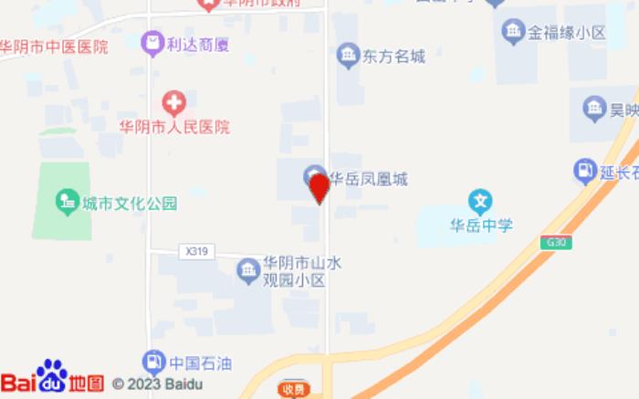 都市花園酒店(華山景區(qū)店)位置圖 都市花園酒店(華山景區(qū)店)位置圖
