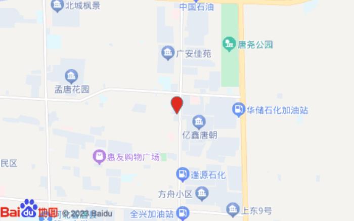 驛家365連鎖酒店(保定唐縣店)位置圖 驛家365連鎖酒店(保定唐縣店)位置圖