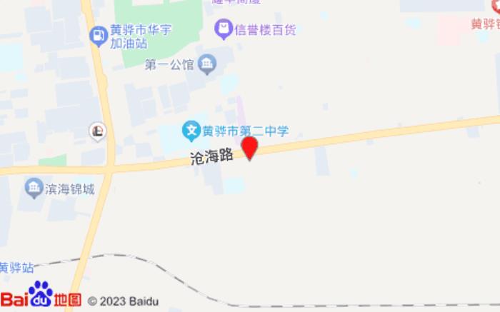 驛家365連鎖酒店(滄海路店)位置圖 驛家365連鎖酒店(滄海路店)位置圖