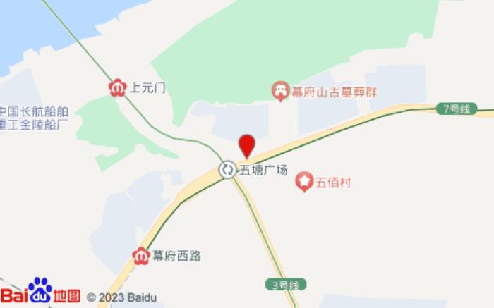 如家酒店(南京五塘廣場地鐵站店)位置圖 如家酒店(南京五塘廣場地鐵站店)位置圖