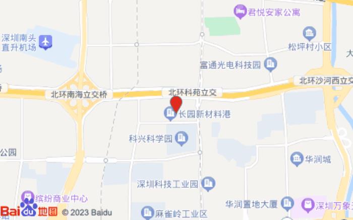 全季酒店(深圳南山科技園長園店)位置圖