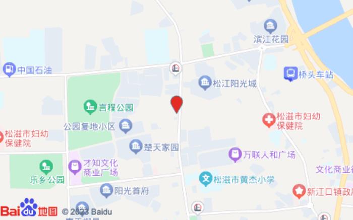 松滋市易游電競酒店(白云路店)位置圖 松滋市易游電競酒店(白云路店)位置圖