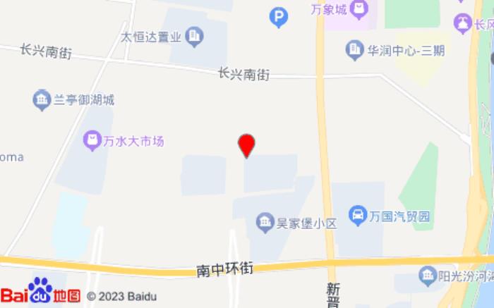 iu酒店(長風商務區萬象城店)位置圖 iu酒店(長風商務區萬象城店)位置圖