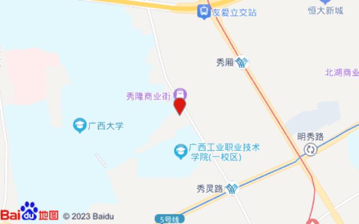 鉑爾曼酒店公寓(南寧秀靈路店)位置圖 鉑爾曼酒店公寓(南寧秀靈路店)位置圖