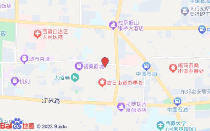 如家NEO拉薩布達拉宮八廓街店位置圖 如家NEO拉薩布達拉宮八廓街店位置圖
