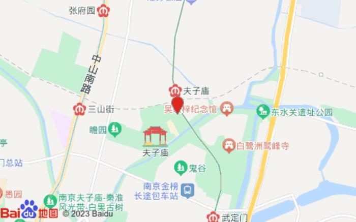 如家商旅酒店(南京夫子廟地鐵站景區店)位置圖 如家商旅酒店(南京夫子廟地鐵站景區店)位置圖