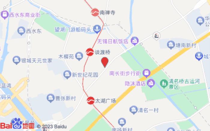 清沐酒店(通揚北路店)位置圖 清沐酒店(通揚北路店)位置圖