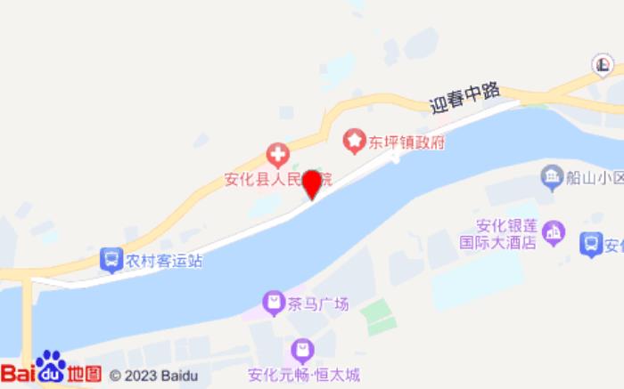 銳思特連鎖酒店(安化店)位置圖