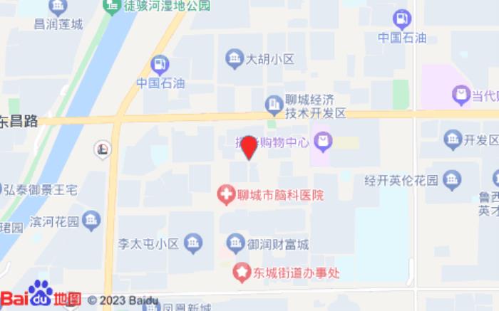 銀座佳驛酒店(聊城開發區店)位置圖