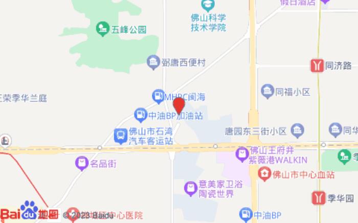 全季酒店(佛山創意產業園店)位置圖 全季酒店(佛山創意產業園店)位置圖
