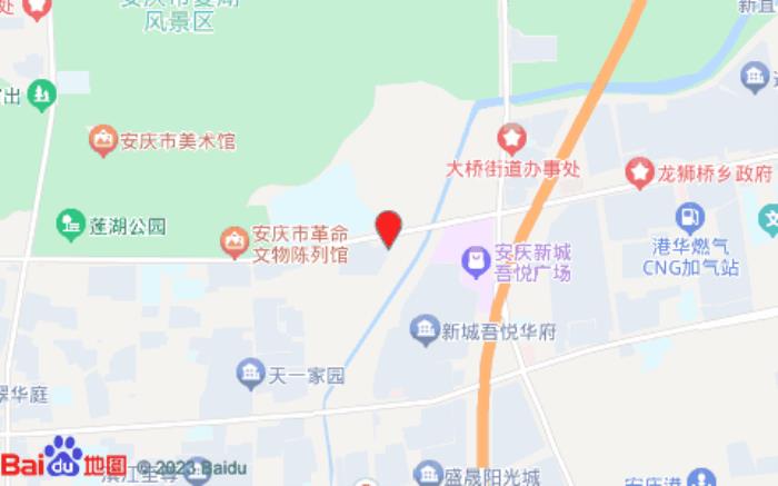 開元名庭酒店(安慶吾悅廣場店)位置圖
