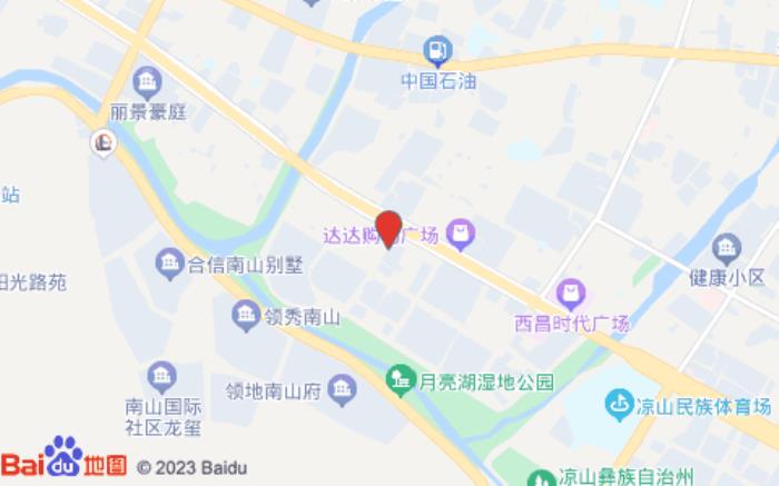 漢庭酒店(西昌邛海濕地公園新店)位置圖 漢庭酒店(西昌邛海濕地公園新店)位置圖