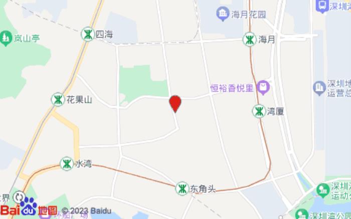 維也納酒店(深圳灣愛榕路店)位置圖 維也納酒店(深圳灣愛榕路店)位置圖