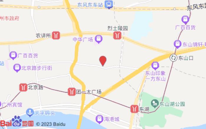 逸米酒店(省人民醫院中華廣場店)位置圖