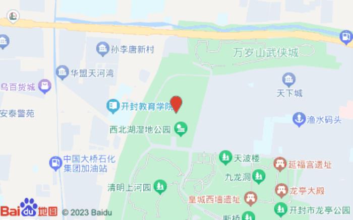 開封建業鉑爾曼酒店位置圖 開封建業鉑爾曼酒店位置圖