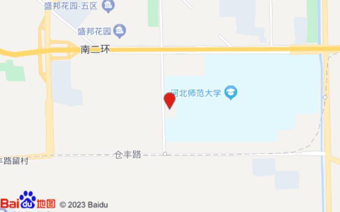 驛家365連鎖酒店(石家莊師大新校區店)位置圖 驛家365連鎖酒店(石家莊師大新校區店)位置圖