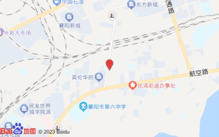 海友襄陽車城南路酒店位置圖 海友襄陽車城南路酒店位置圖