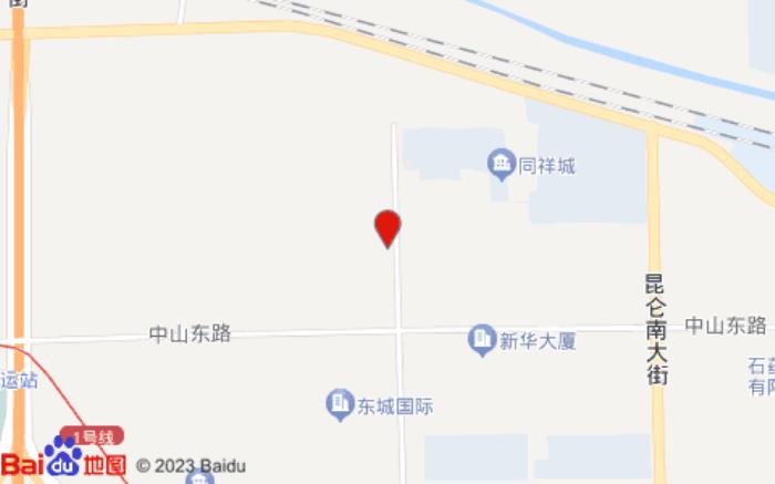 驛家365連鎖酒店(天山北大街店)位置圖