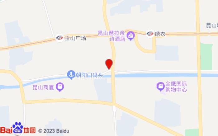 白玉蘭酒店巴黎春天百貨昆山店大堂位置圖