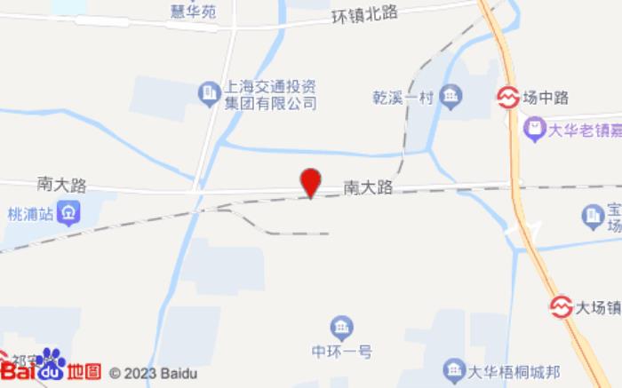 海友酒店(上海大學大場店)位置圖