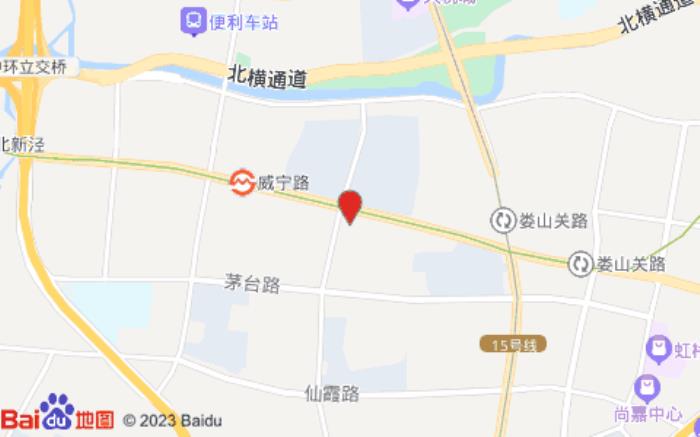 唯庭酒店(上海天山路店)位置圖