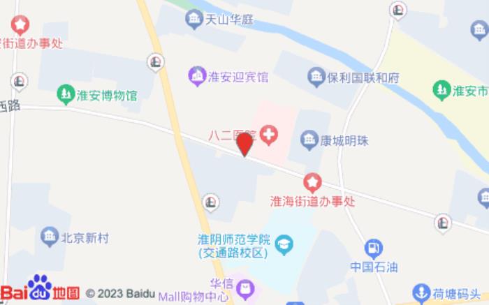 麗楓酒店(淮安萬達廣場金融中心店)位置圖