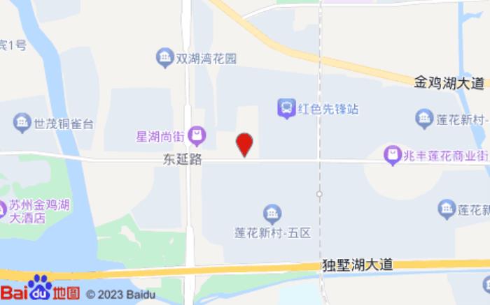 亞朵酒店(蘇州獨墅湖高教區店)位置圖 亞朵酒店(蘇州獨墅湖高教區店)位置圖