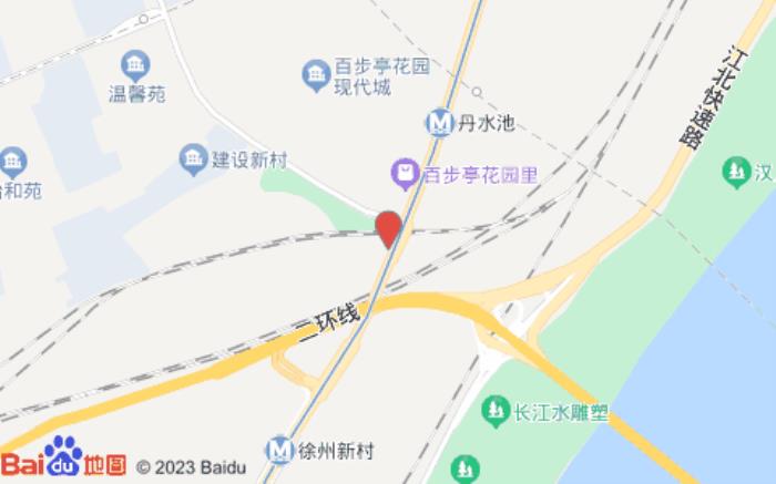 雅斯特酒店(武漢百步亭店)位置圖
