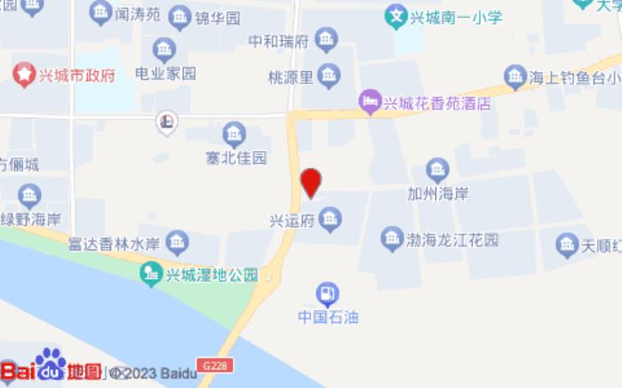全季酒店(興城市政府店)位置圖 全季酒店(興城市政府店)位置圖