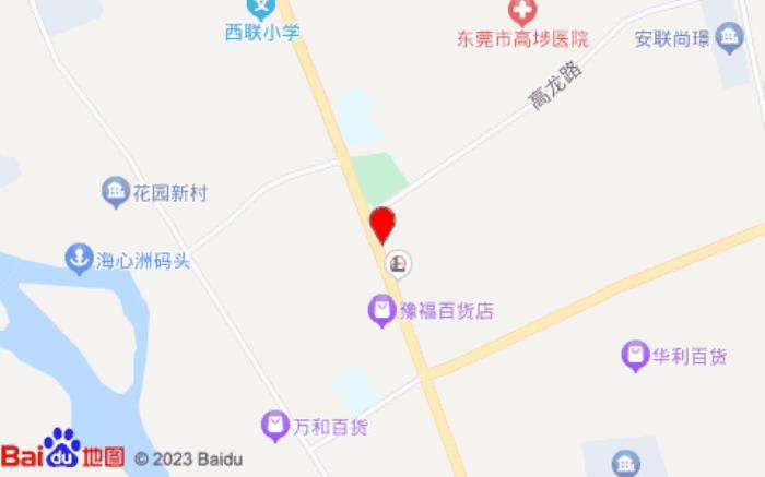 駿怡連鎖酒店東莞高埗文化廣場店位置圖 駿怡連鎖酒店東莞高埗文化廣場店位置圖