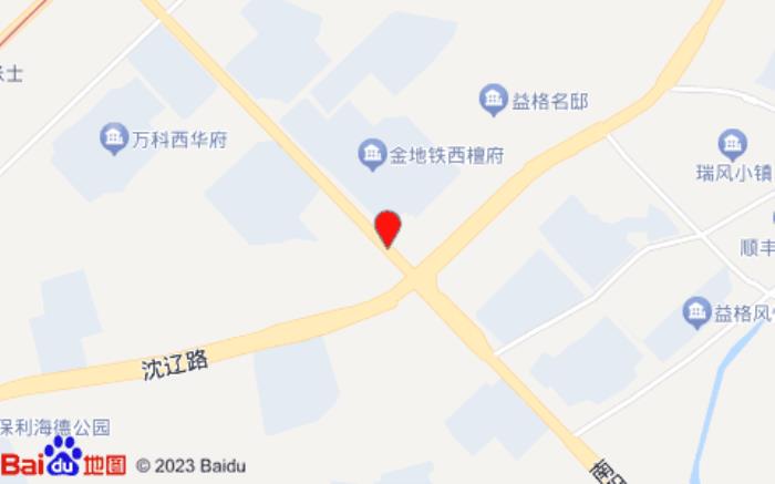 麗楓酒店(沈陽張士開發區沈遼路店)位置圖