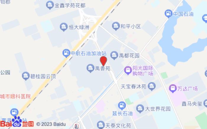 漢庭酒店(運城萬達廣場店)位置圖